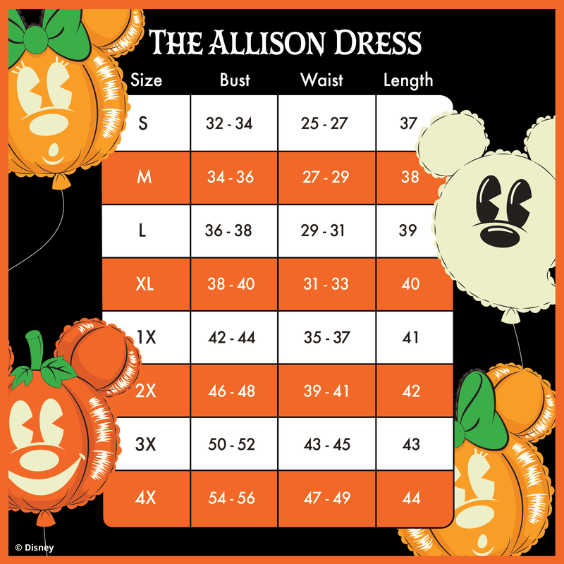 Stitch Shoppe Minnie Mouse Pumpkin Balloon Allison Dress