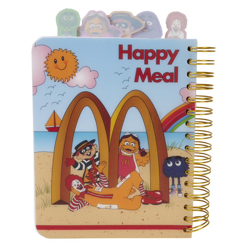 McDonald's McDonaldland Stationery Spiral Tab Journal