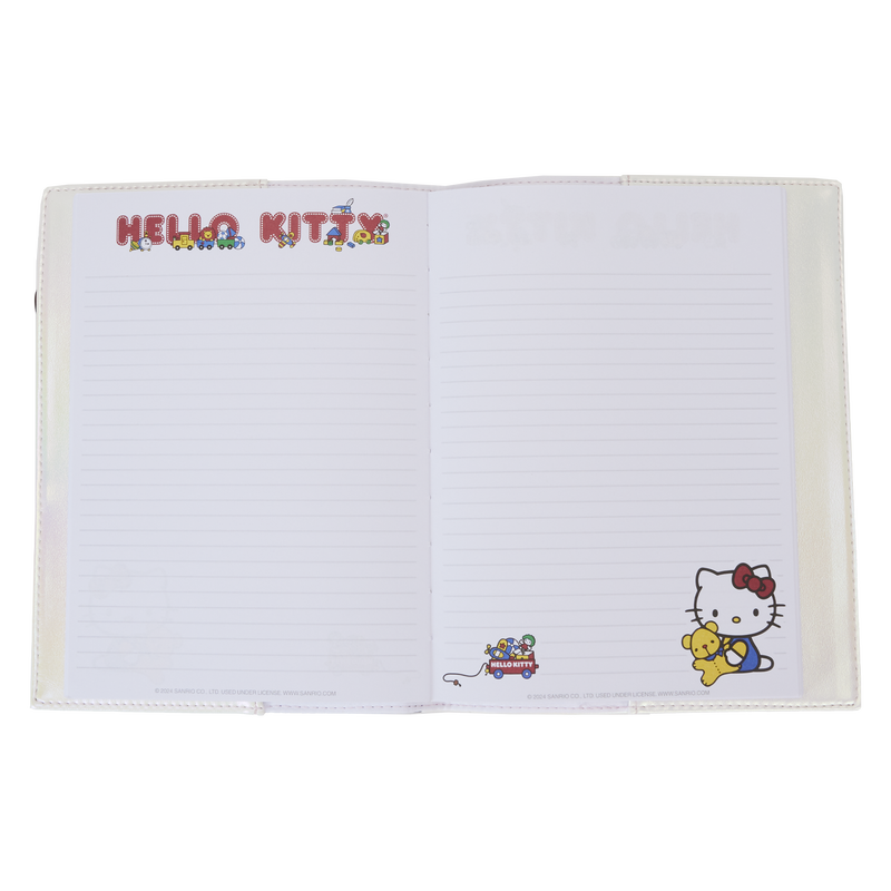 Sanrio Hello Kitty 50th Anniversary Cosplay Pearlescent Refillable Stationery Journal