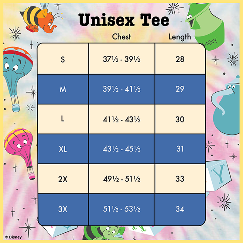 Winnie the Pooh Heffa-Dream Tie-Dye Unisex Tee