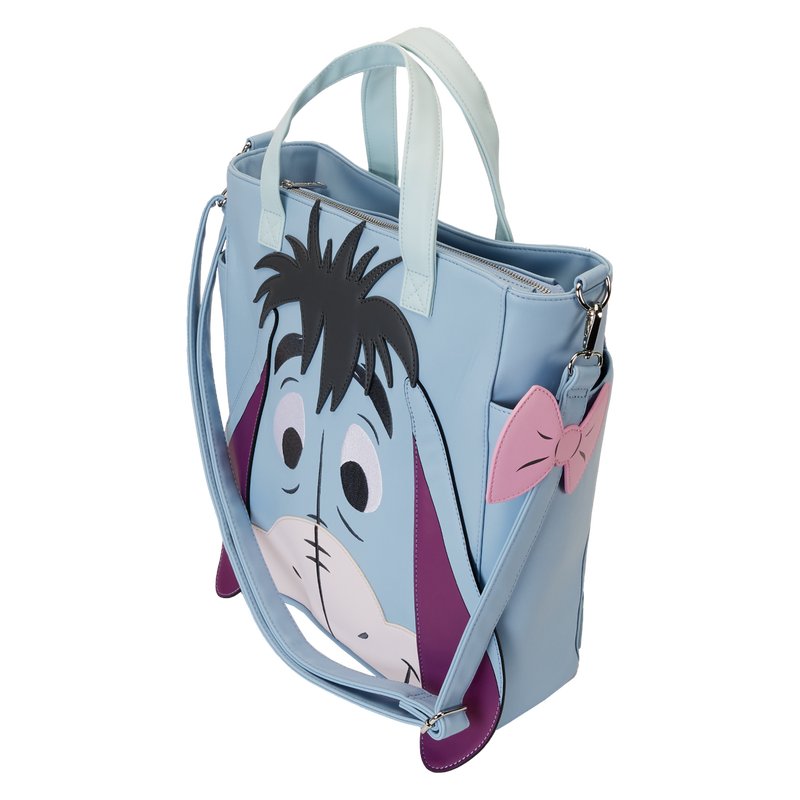 Winnie the Pooh Eeyore Convertible Backpack x26 Tote Bag