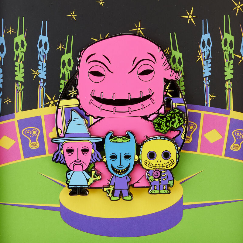 NYCC Limited Edition Funko Pop! By Loungefly Neon Oogie Boogie 3