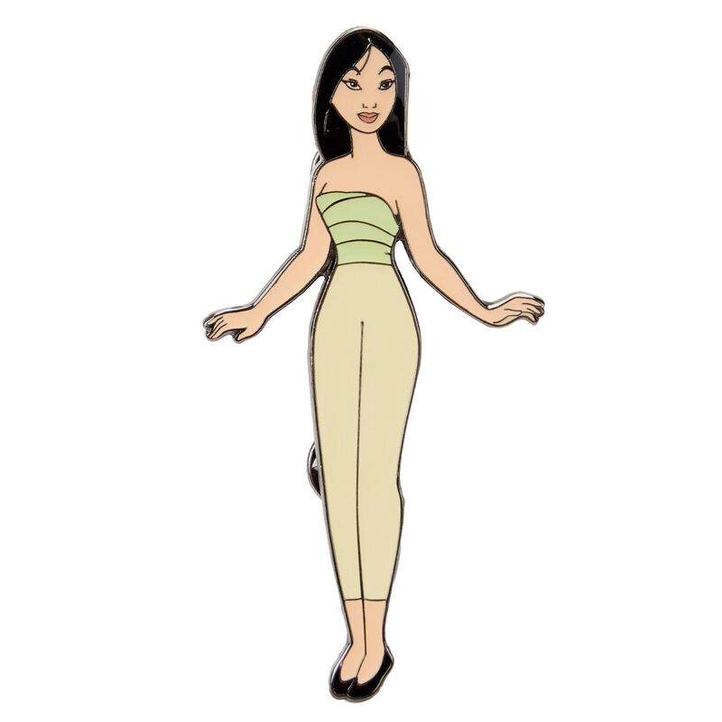 Mulan Paper Doll Magnetic Pin Set