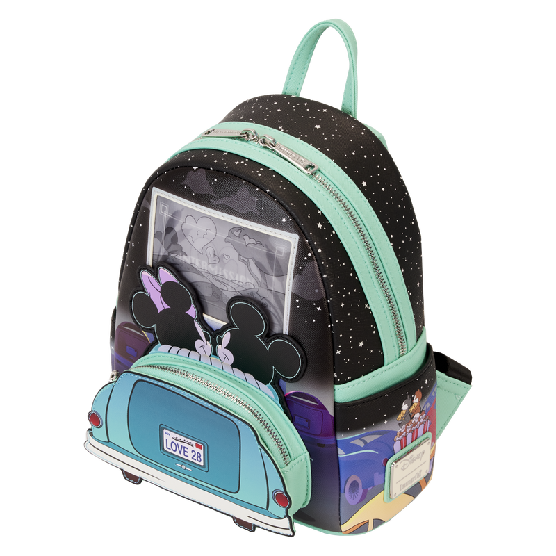 Mickey x26 Minnie Date Night Drive-In Lenticular Mini Backpack