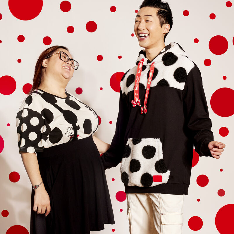 Minnie Mouse Rocks the Dots Classic All-Over Print Unisex Tee