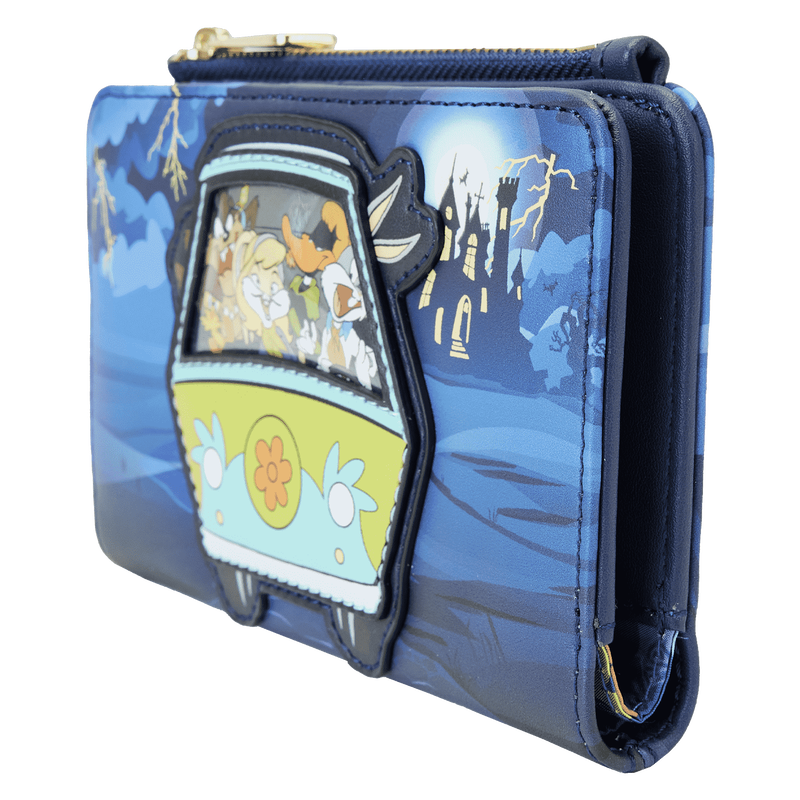 Warner Brothers 100th Anniversary Looney Tunes x26 Scooby Mashup Flap Wallet