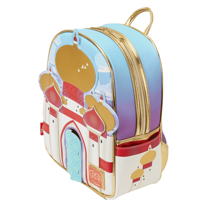 Limited Edition Bundle - Aladdin 30th Anniversary Palace Mini Backpack and Pop! Jasmine (Diamond)