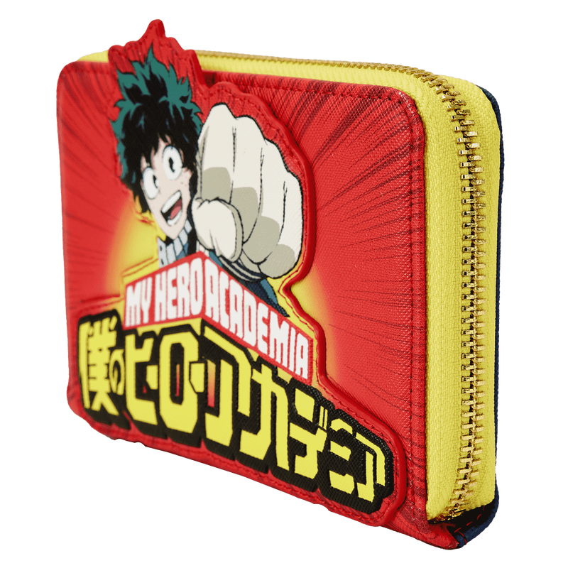 My Hero Academia Izuku Punch Zip Around Wallet