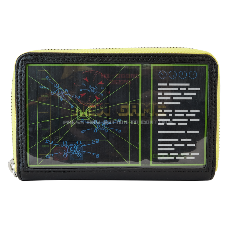 NYCC Limited Edition Star Wars Vintage Video Game Lenticular Zip Around Wallet