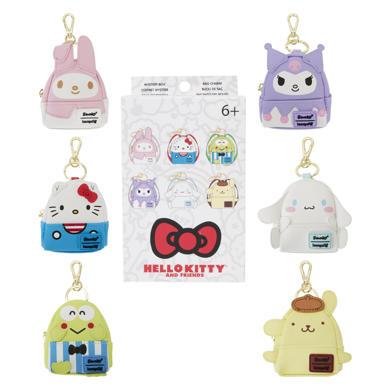 Sanrio Hello Kitty x26 Friends Cosplay Mystery Mini Backpack Keychain