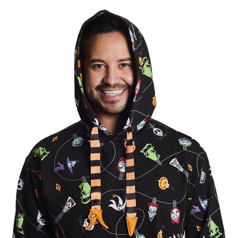 Nightmare Before Christmas Tree String Lights Unisex Hoodie