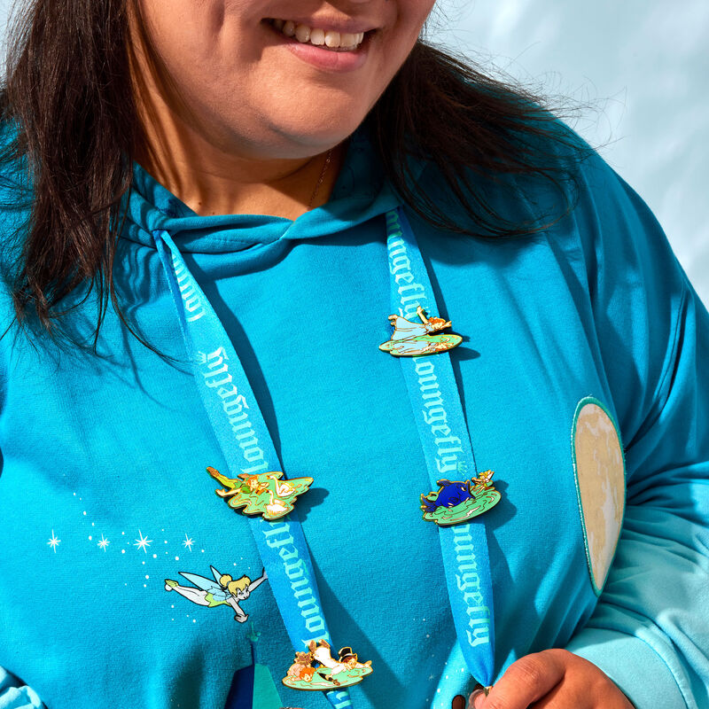 Peter Pan You Can Fly 4-Piece Pin Set