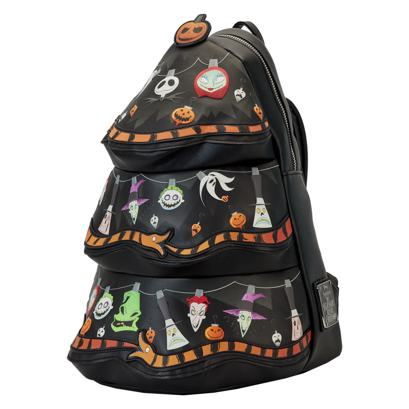 Nightmare Before Christmas Tree String Lights Glow Mini Backpack