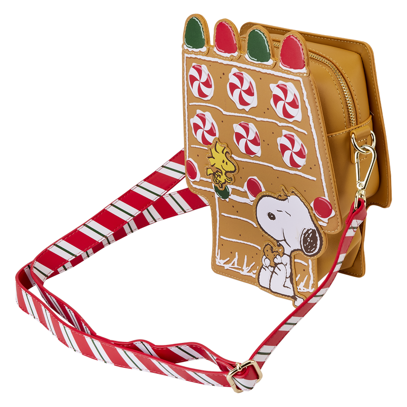 Peanuts Snoopy Gingerbread House Scented Crossbody Bag