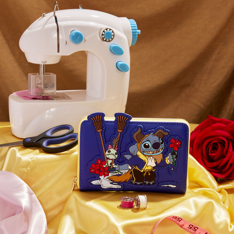 Stitch in Beast Costume Exclusive Zip Around Wallet