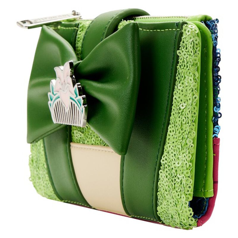 Exclusive - Mulan Sequin Flap Wallet