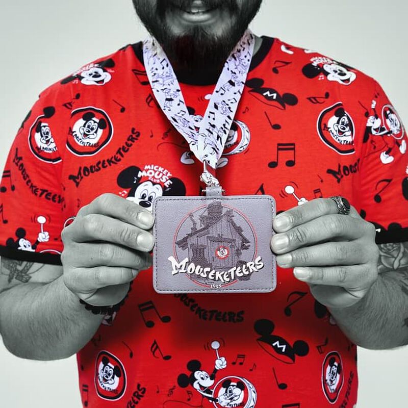 Disney100 Mickey Mouse Club Lanyard with Card Holder