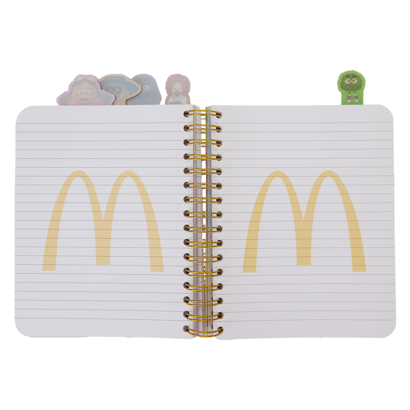 McDonald's McDonaldland Stationery Spiral Tab Journal