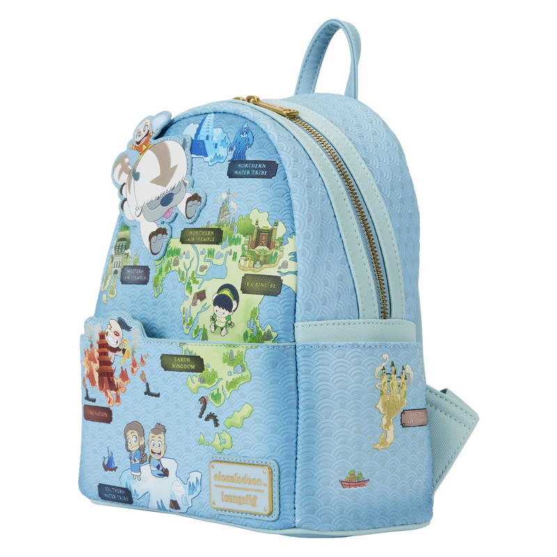 Avatar: The Last Airbender Map of the Four Nations Mini Backpack