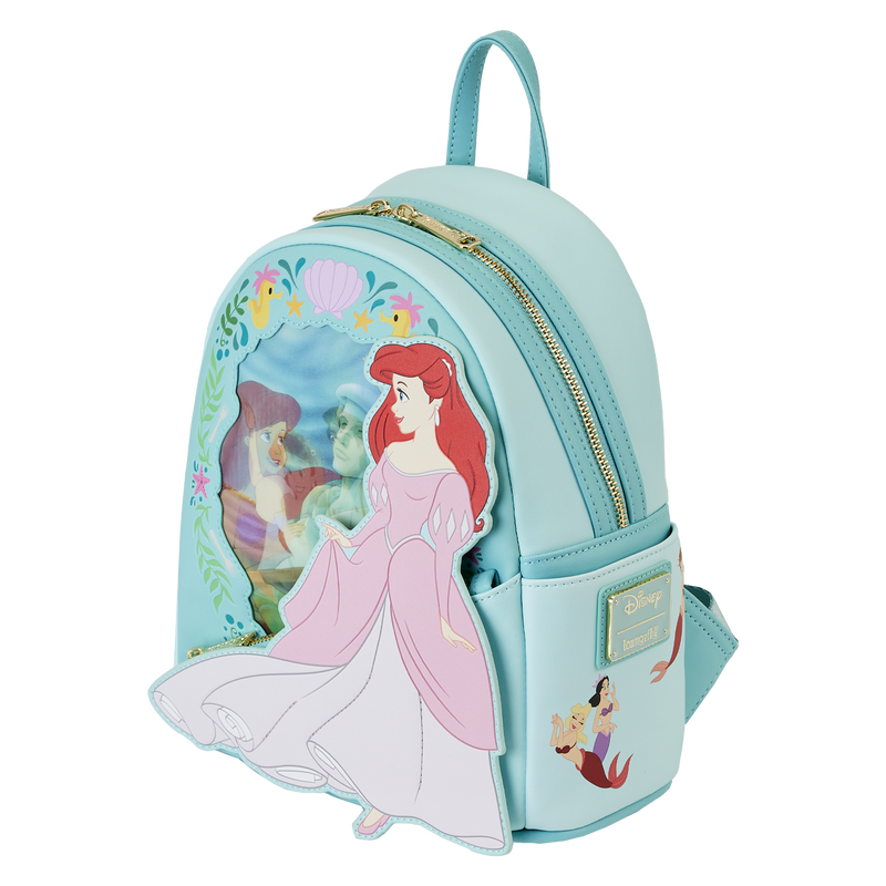 The Little Mermaid Princess Series Lenticular Mini Backpack