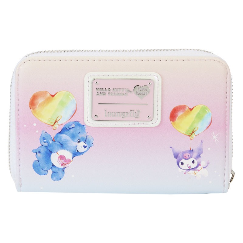 Care Bears x Sanrio Exclusive Hello Kitty x26 Friends Care-A-Lot Zip Around Wallet