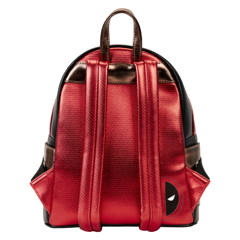Marvel Metallic Deadpool Cosplay Mini Backpack