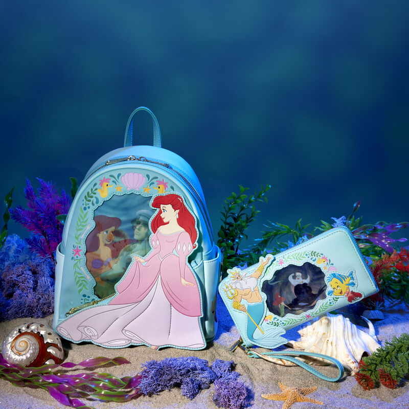 The Little Mermaid Princess Series Lenticular Mini Backpack
