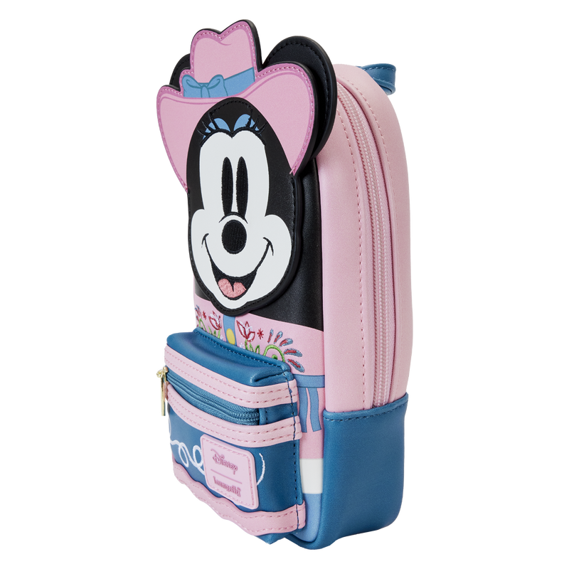 Western Minnie Mouse Cosplay Stationery Mini Backpack Pencil Case