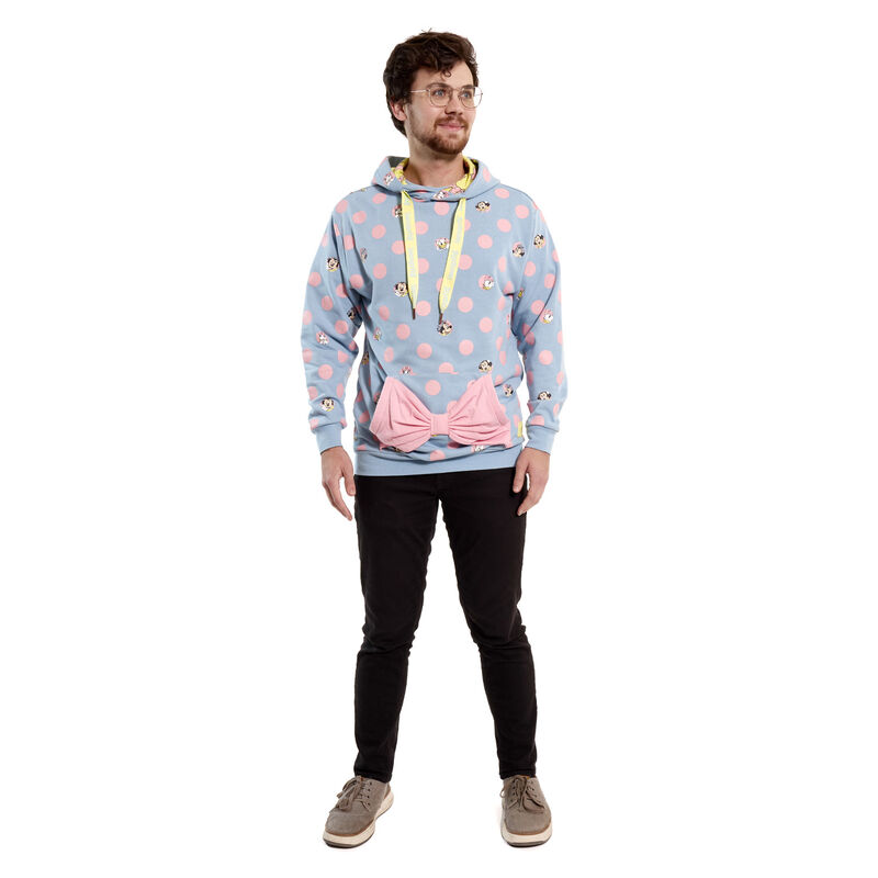 Minnie Mouse Pastel Polka Dot Unisex Hoodie