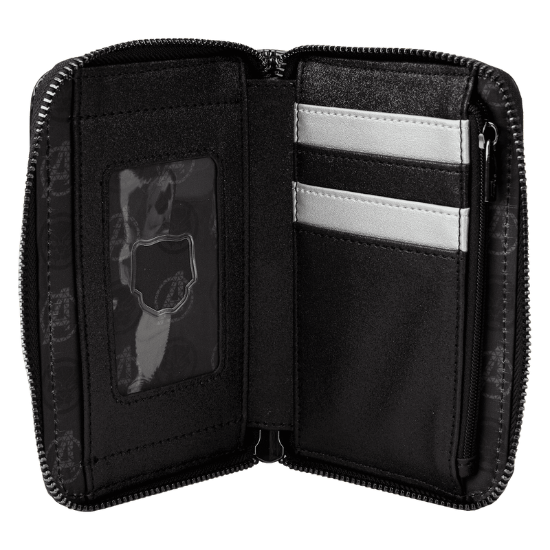 Marvel Metallic Black Panther Cosplay Zip Around Wallet