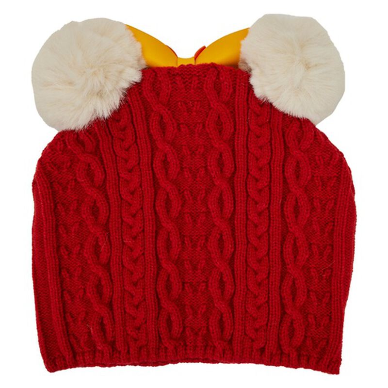 Exclusive - Disney Fall Minnie Mouse Pom Beanie