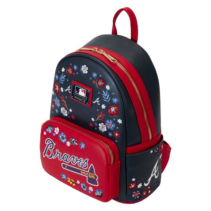 MLB Atlanta Braves Floral Mini Backpack