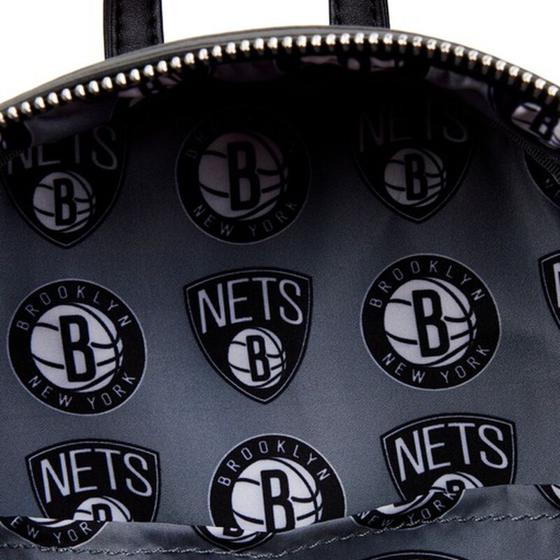 NBA Brooklyn Nets Basketball Logo Mini Backpack