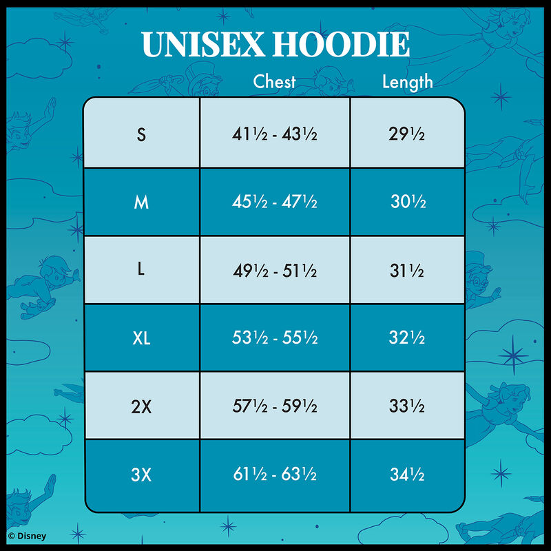 Peter Pan You Can Fly Glow Unisex Hoodie