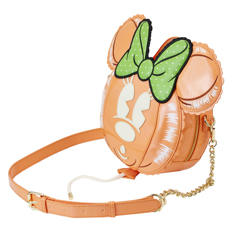 Stitch Shoppe Minnie Mouse Pumpkin Balloon Crossbody Bag