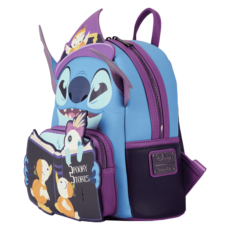 Stitch Exclusive Spooky Stories Halloween Glow Mini Backpack