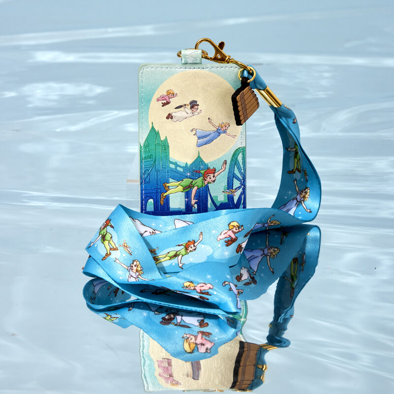 Peter Pan You Can Fly Lanyard With Card Holder
