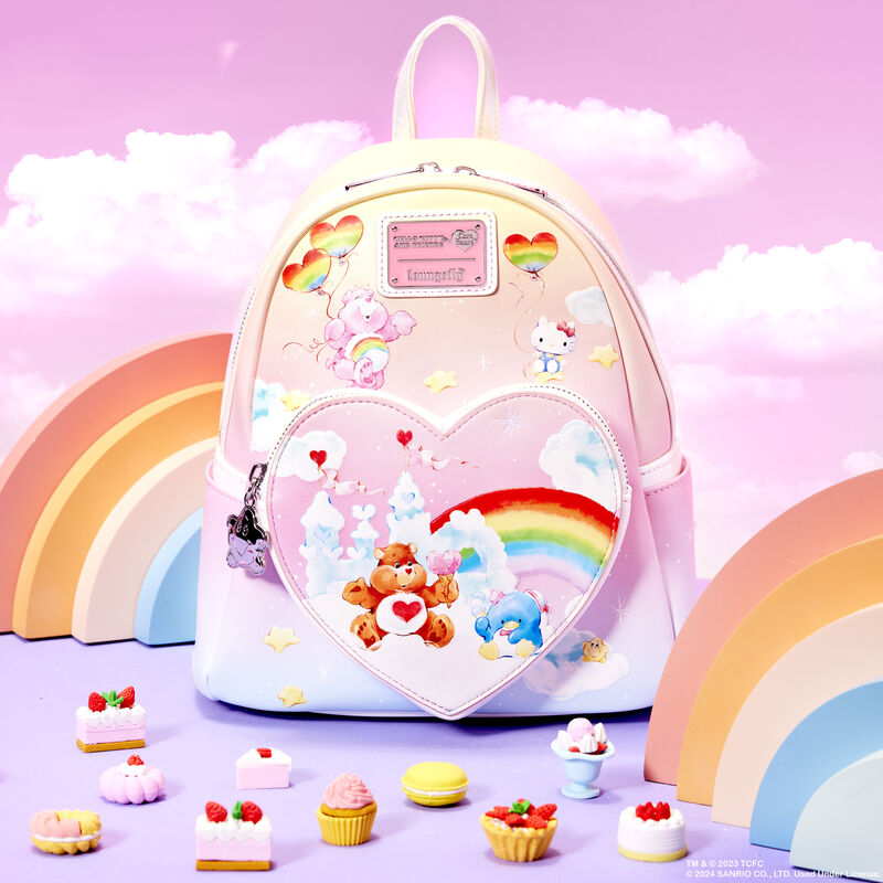Care Bears x Sanrio Exclusive Hello Kitty x26 Friends Care-A-Lot Mini Backpack