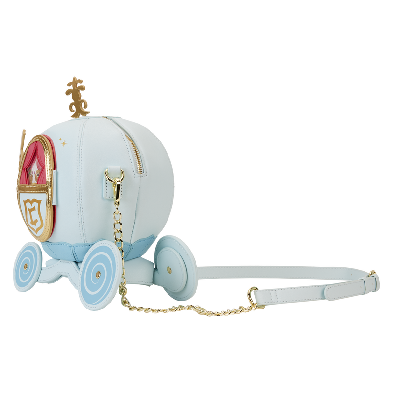 Stitch Shoppe Cinderella Exclusive Pumpkin Carriage Figural Crossbody Bag