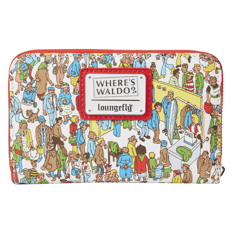Where’s Waldo All-Over Print Zip Around Wallet