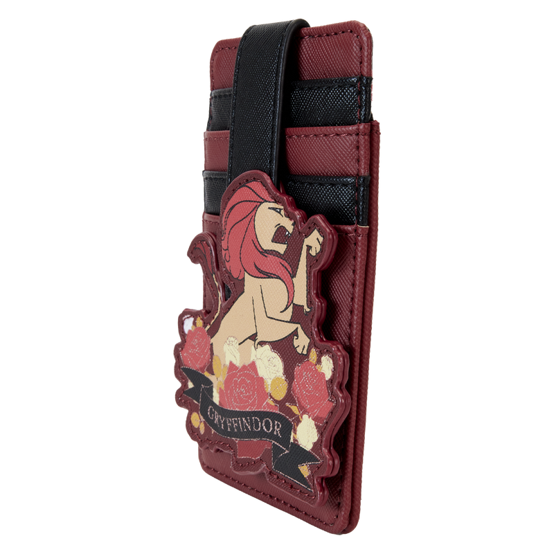Harry Potter Gryffindor House Floral Tattoo Card Holder