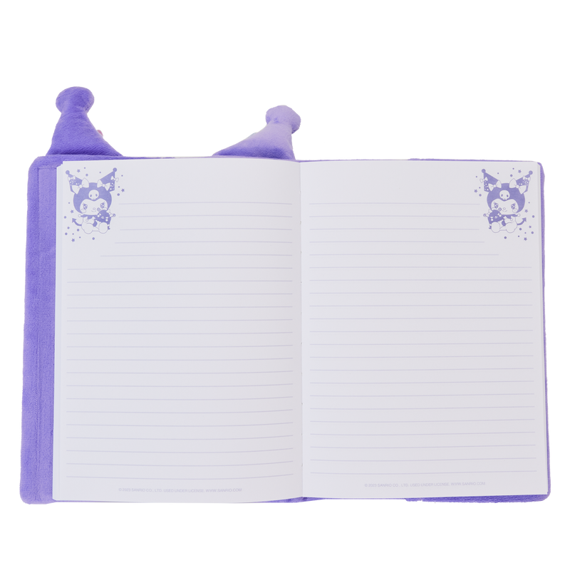 Sanrio Kuromi Cosplay Plush Refillable Stationery Journal
