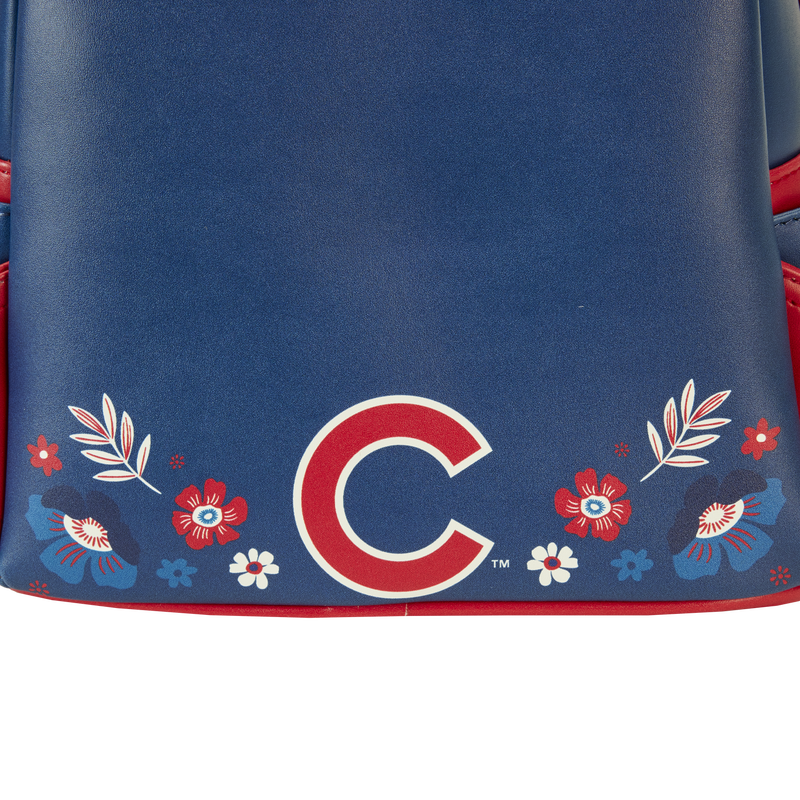 MLB Chicago Cubs Floral Mini Backpack