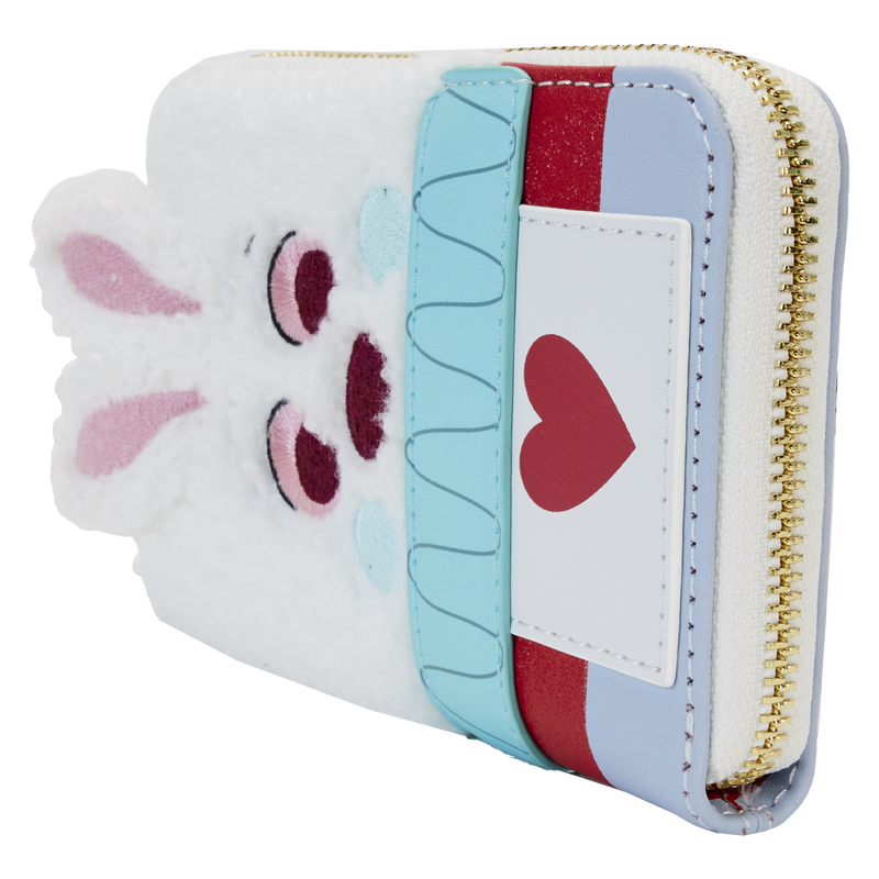 Alice in Wonderland White Rabbit Cosplay Zip Around Wallet