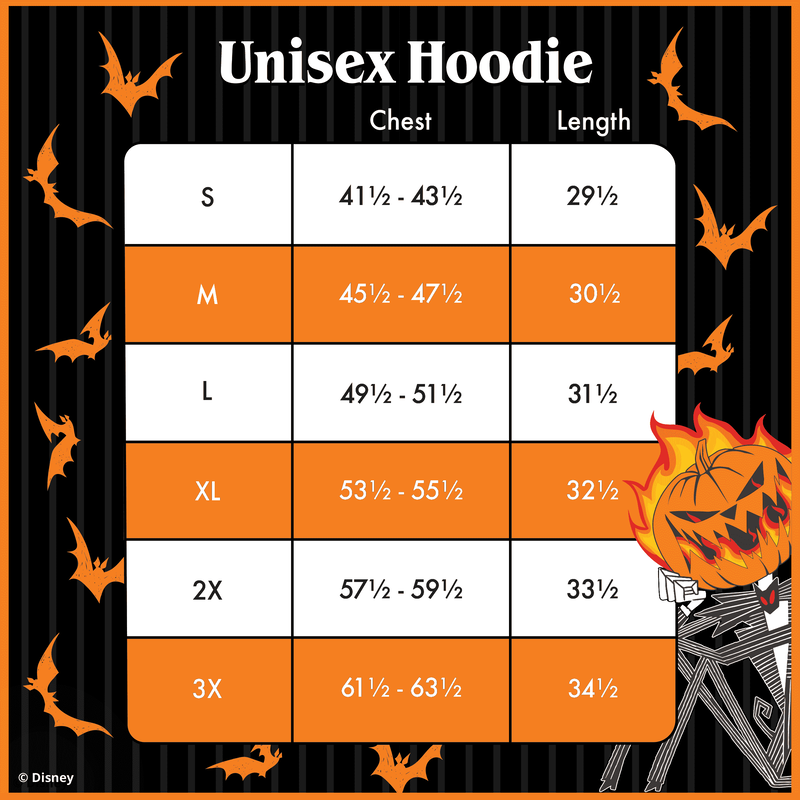 Nightmare Before Christmas Pumpkin King Unisex Hoodie