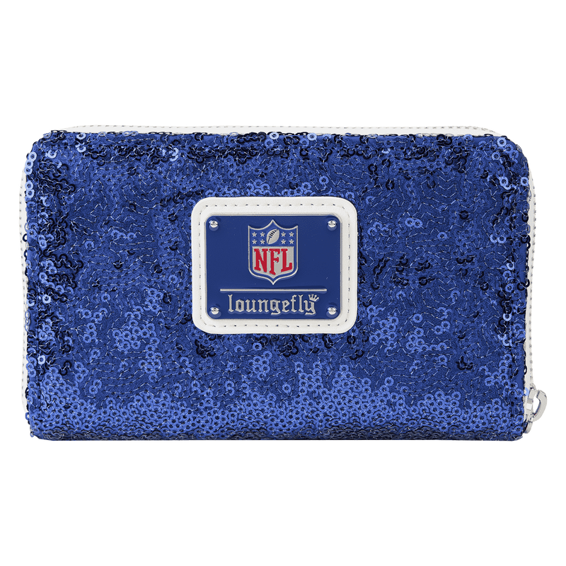 NFL New York Giants Sequin Zip Around Wallet