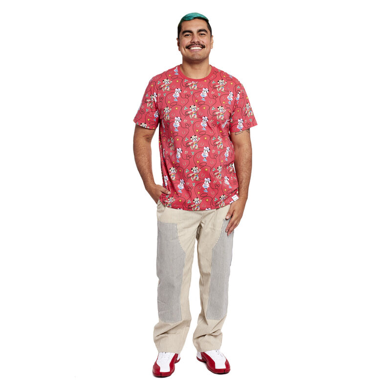 Western Mickey x26 Minnie Lasso All-Over Print Unisex Tee