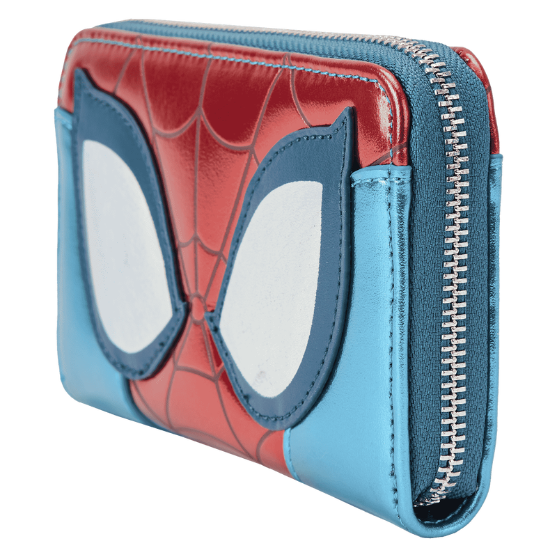 Marvel Metallic Spider-Man Zip Around Wallet