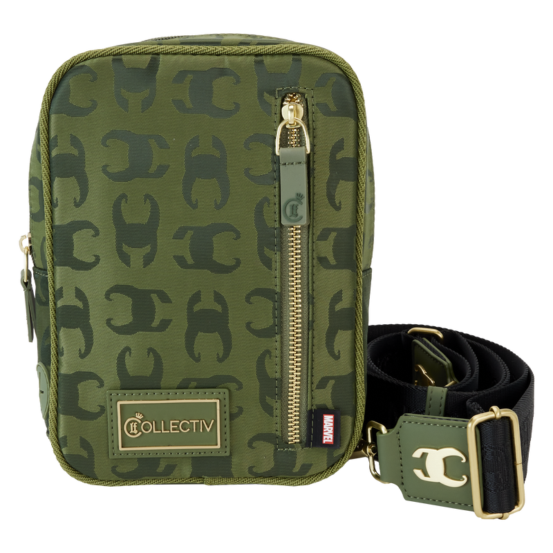 COLLECTIV Marvel Loki The INFLUENCR Convertible Sling x26 Crossbody Bag
