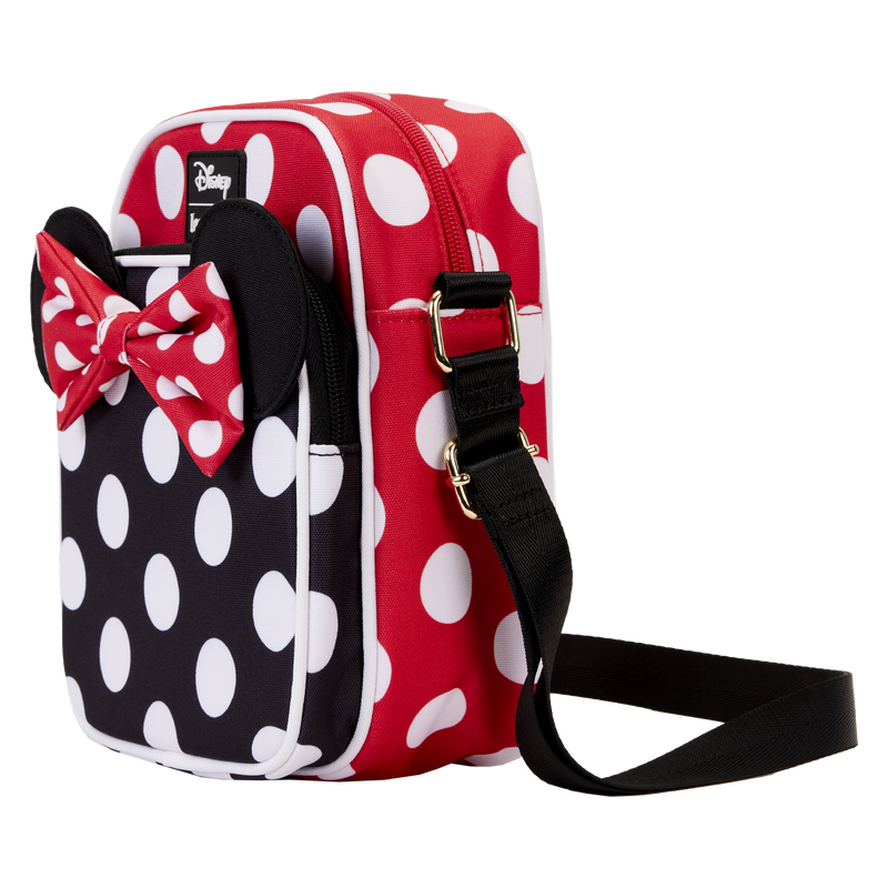 Minnie Mouse Rocks the Dots Classic Nylon Passport Crossbody Bag